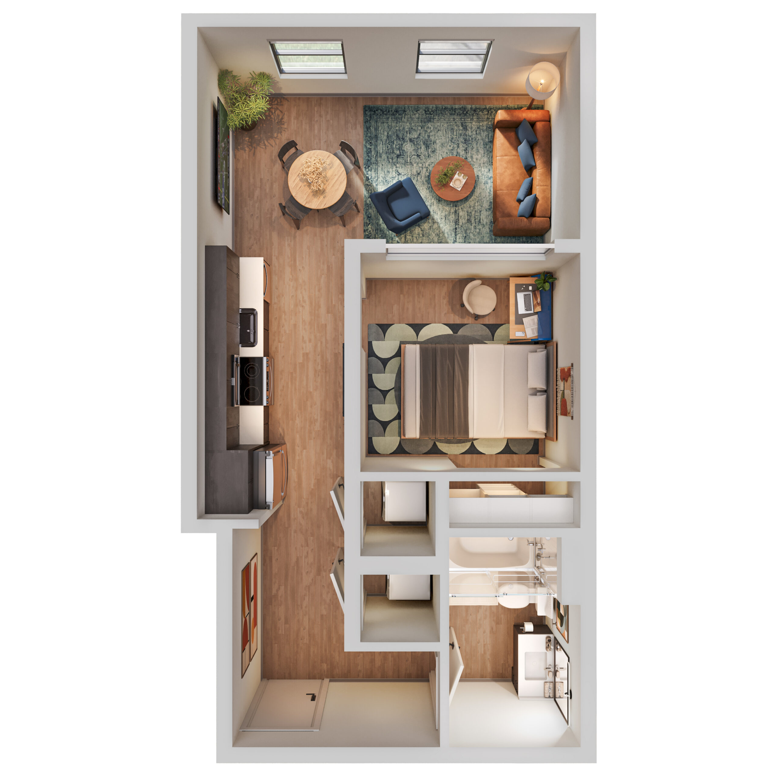 Theory Ithaca 3DFloorPlan 1x1B 052226